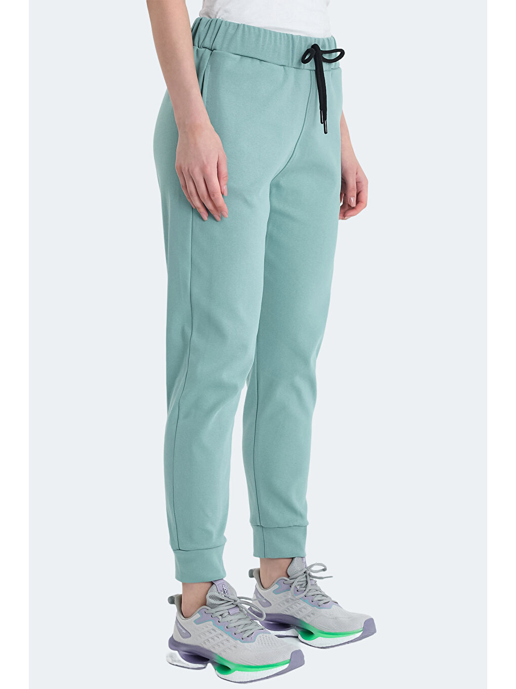 VETERAN RBN Kadın Cepli Yeşil Eşofman Altı-3