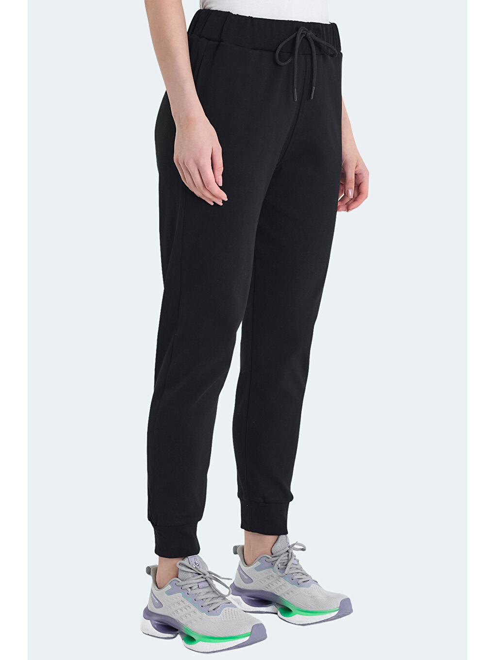 VETERAN RBN Kadın Cepli Siyah Eşofman Altı-3