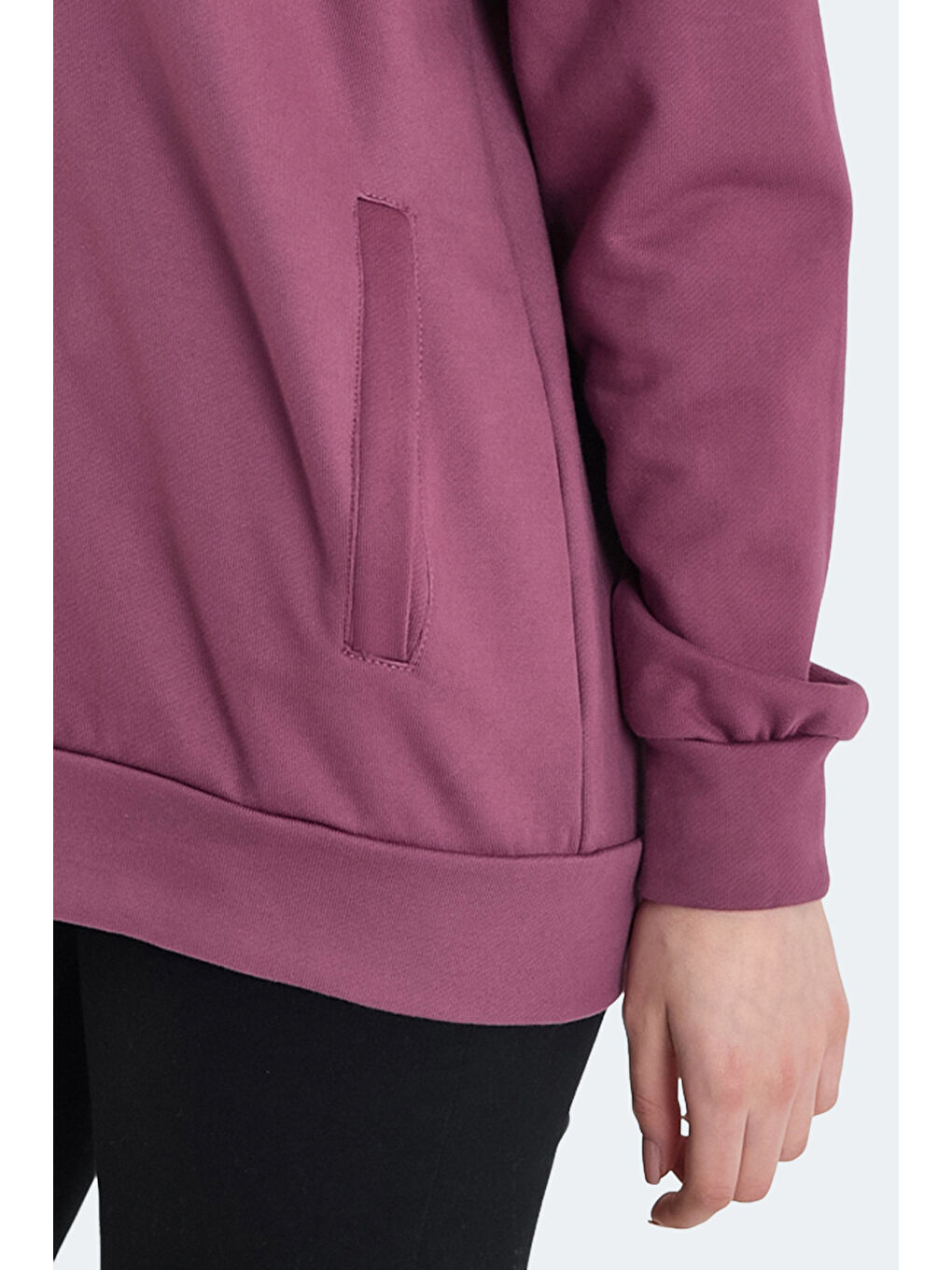 Pembe KATHLEENA IN Kadın Oversıze Gül Sweatshırt-3