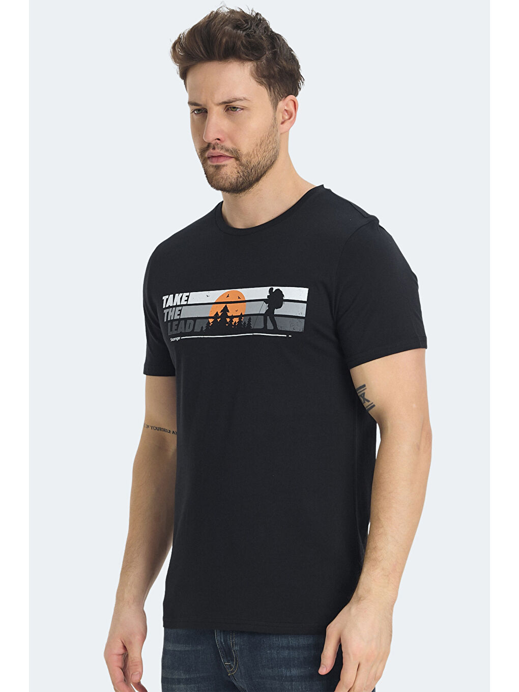 RASA IN Erkek Siyah Tişört-2