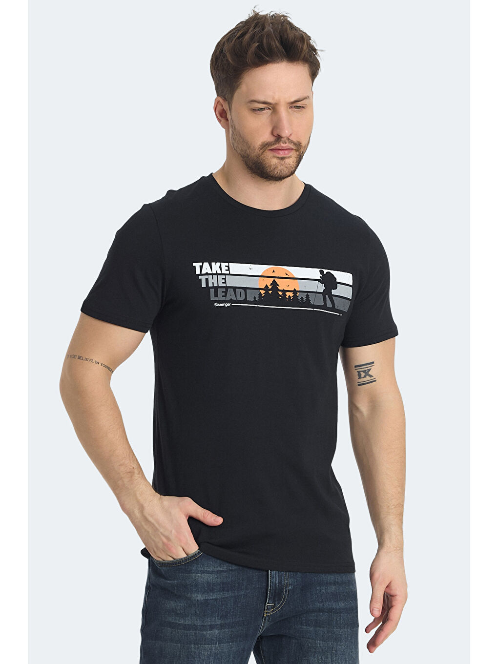 RASA IN Erkek Siyah Tişört-5