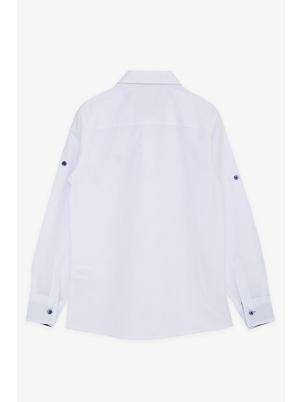 Erkek Çocuk Gömlek Papyonlu Beyaz (8-12 Yaş)-1