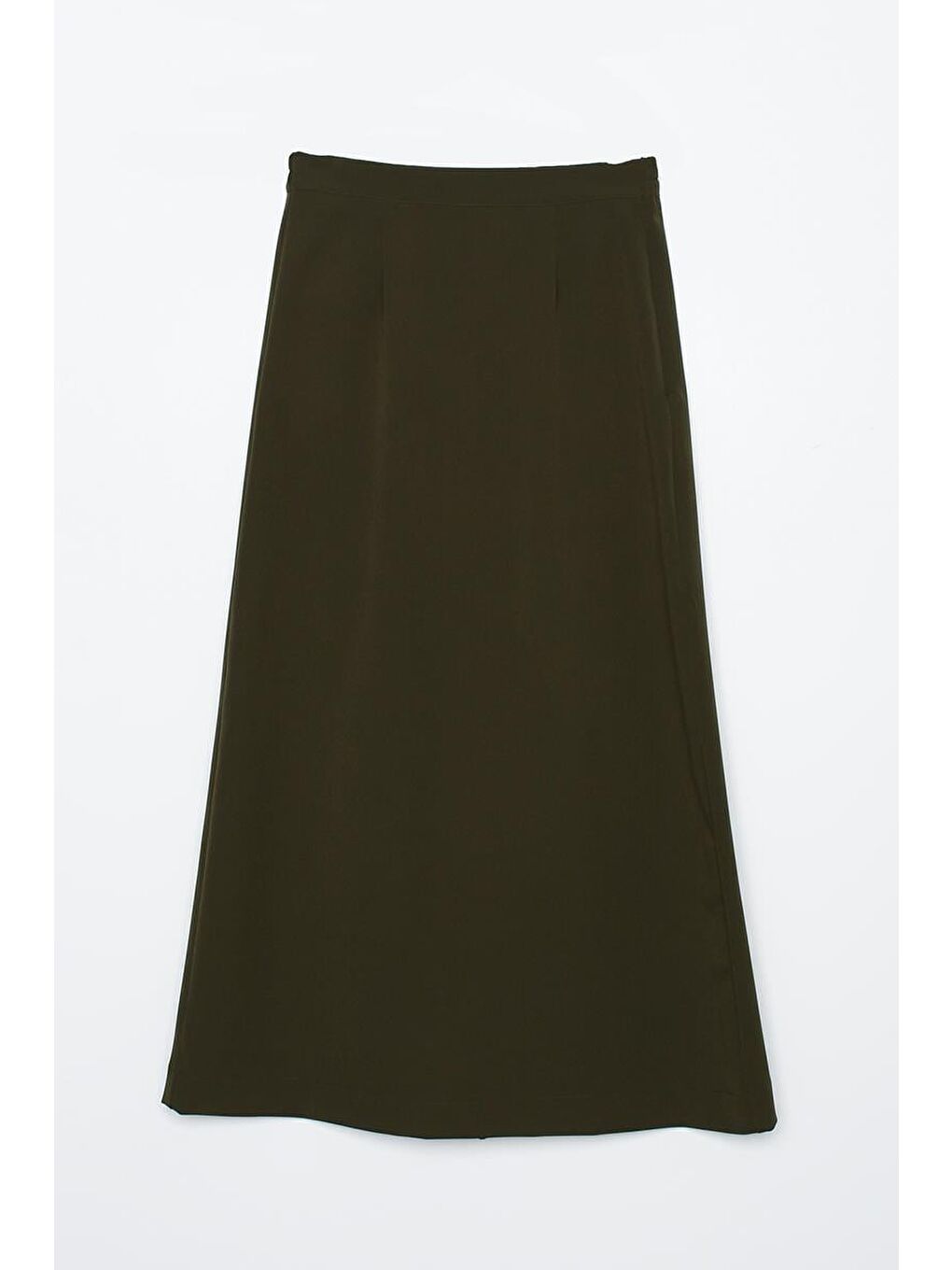 Haki Beli Lastikli Kalem Etek-6