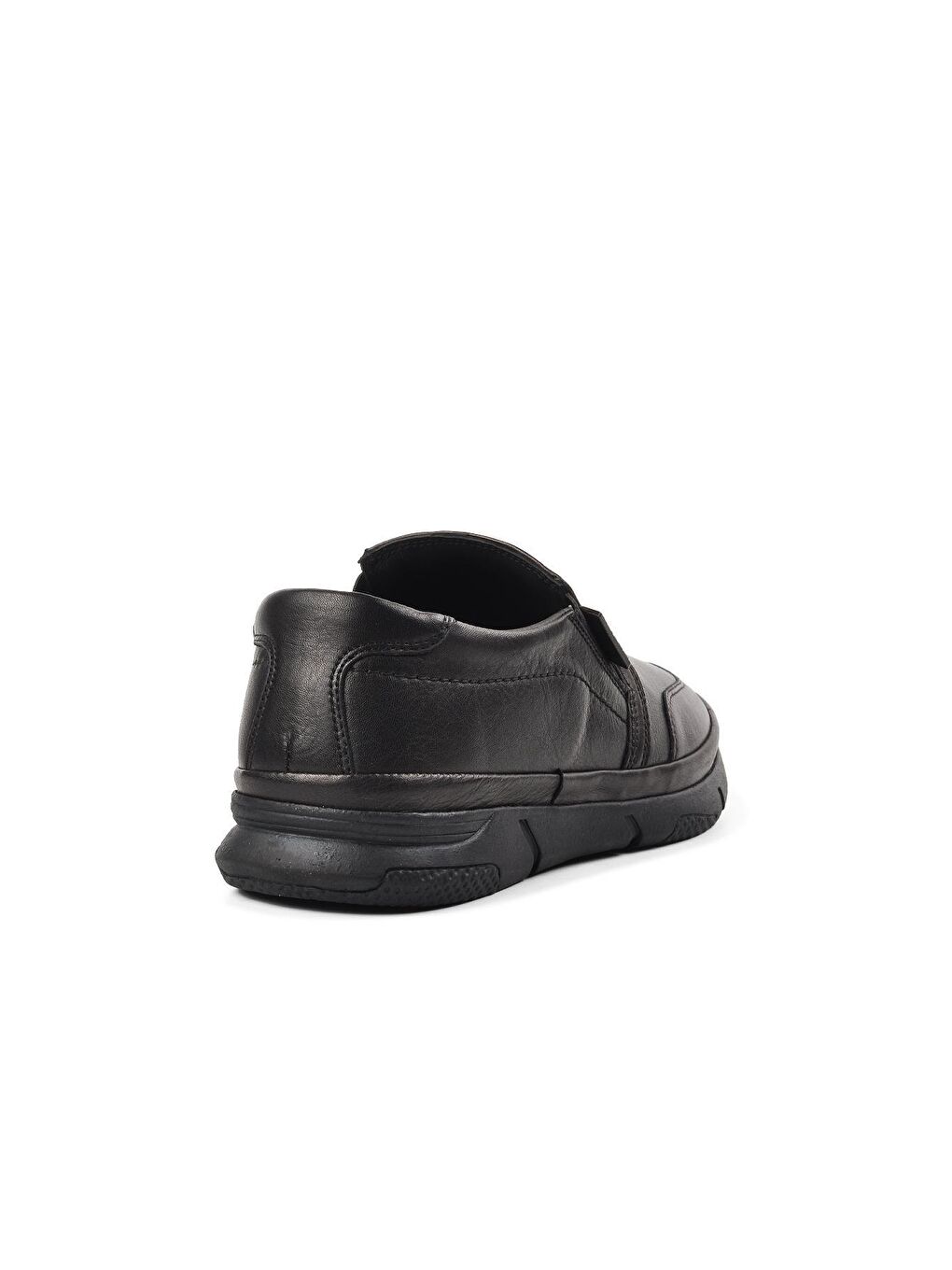 3040 Siyah İçi Dışı Hakiki Deri Erkek Günlük Ayakkabı-3