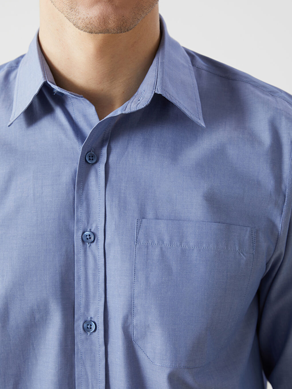 İndigo Standart Fit Erkek Gömlek EG174-3
