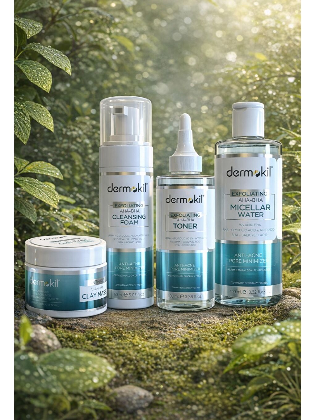 Peeling Etkili Aha+Bha- Nıacınamıde Cilt Bakım Seti-1