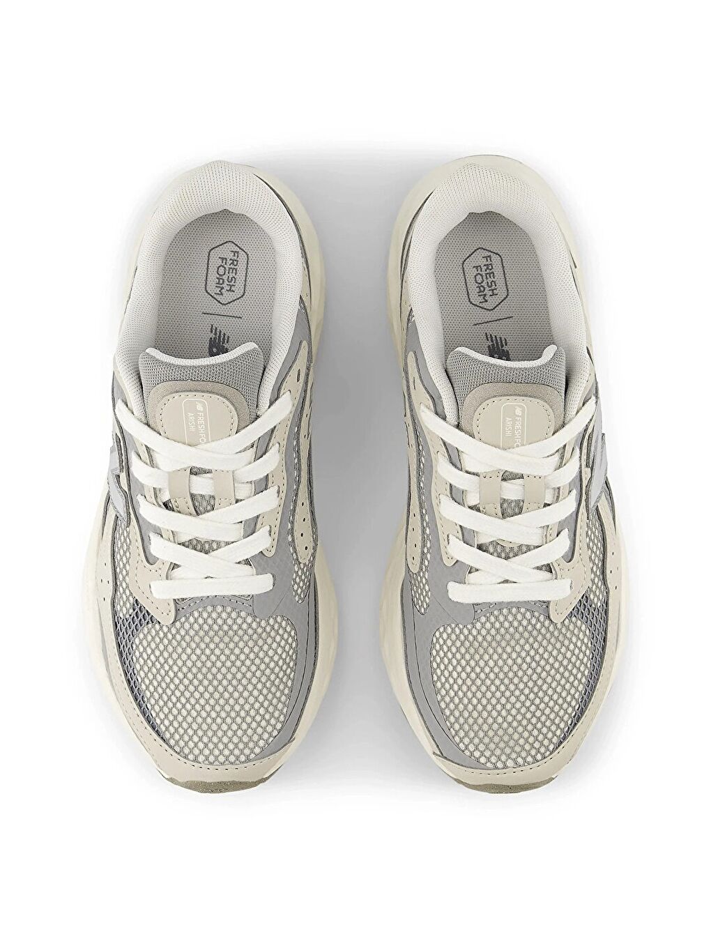 Fresh Foam Arishi V4 Tiralux Kadın Bej Koşu Ayakkabısı-2