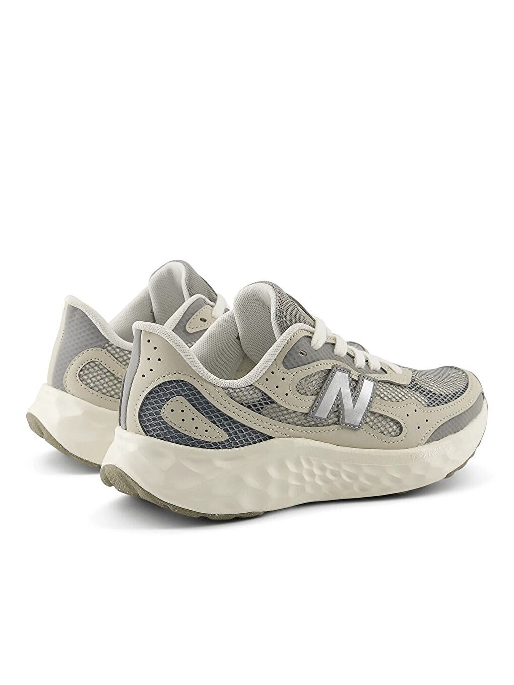 Fresh Foam Arishi V4 Tiralux Kadın Bej Koşu Ayakkabısı-3