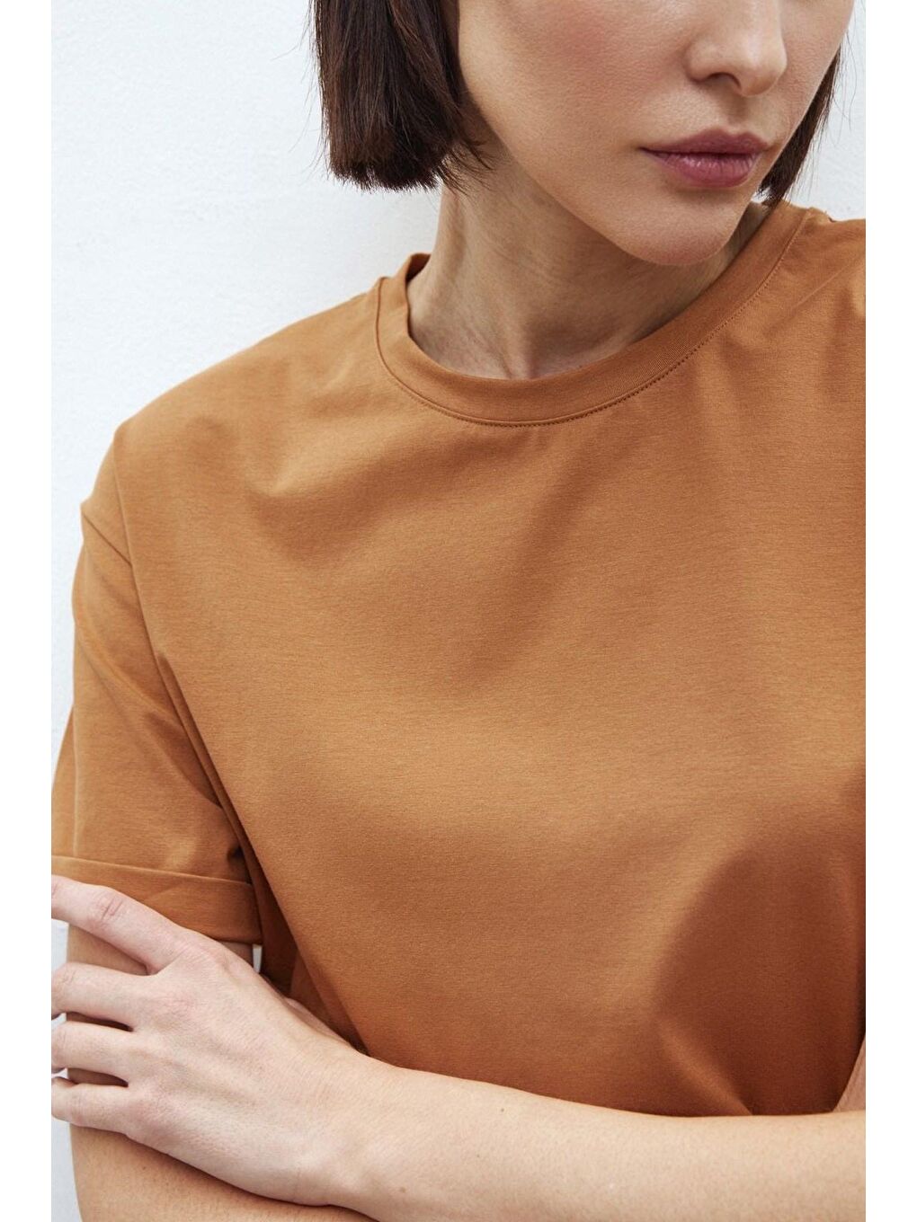 Kahverengi Tişört Mg1351-4