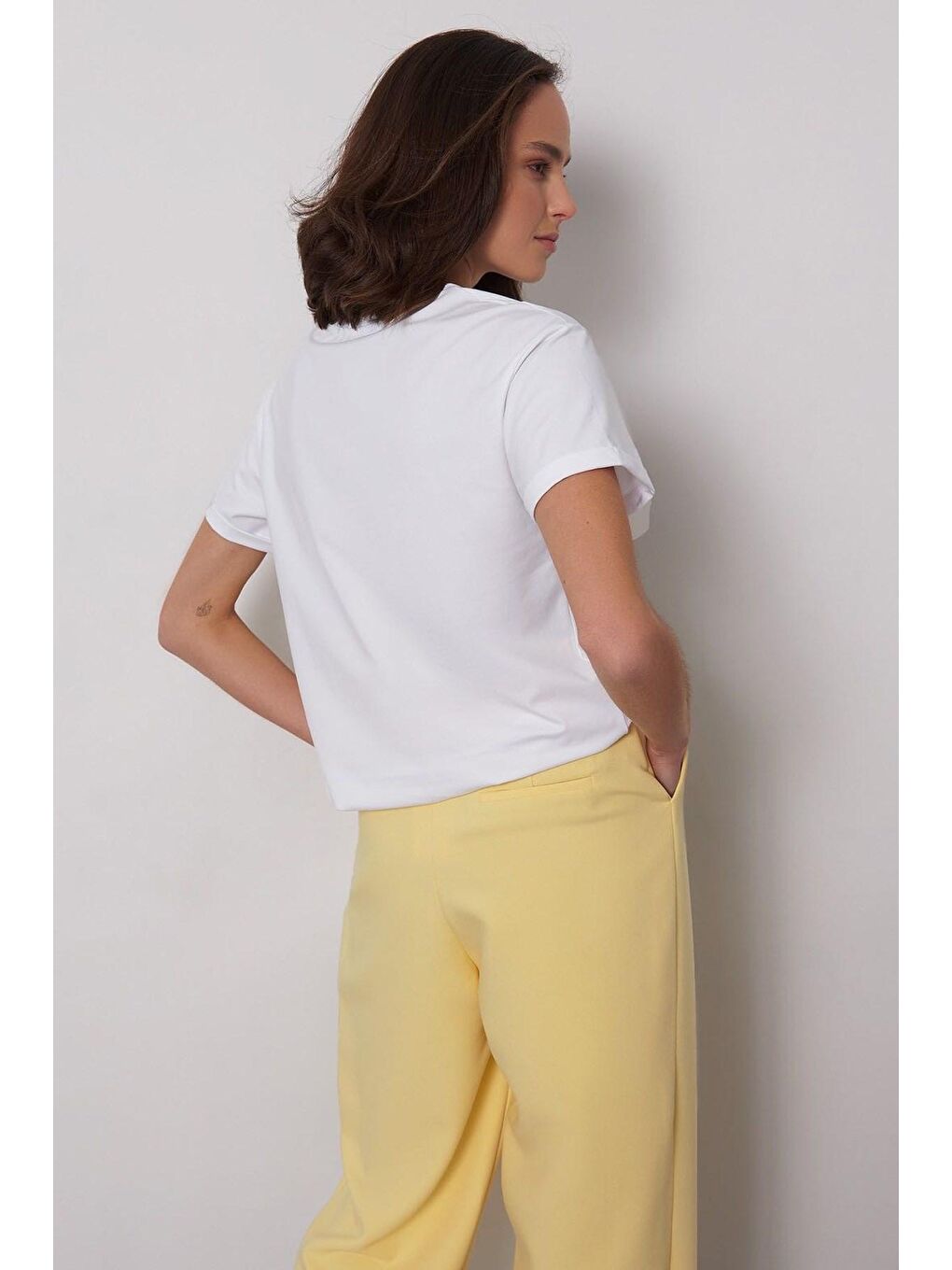 Beyaz Tişört Mg1351-4