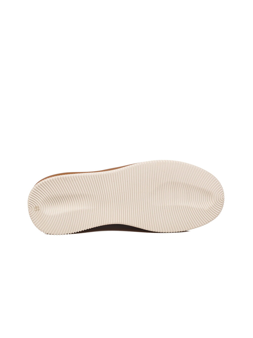 Beyaz-taba Hakiki Deri Erkek Casual Sneaker Memory Taban Premium Casual Ayakkabı M030 M-4