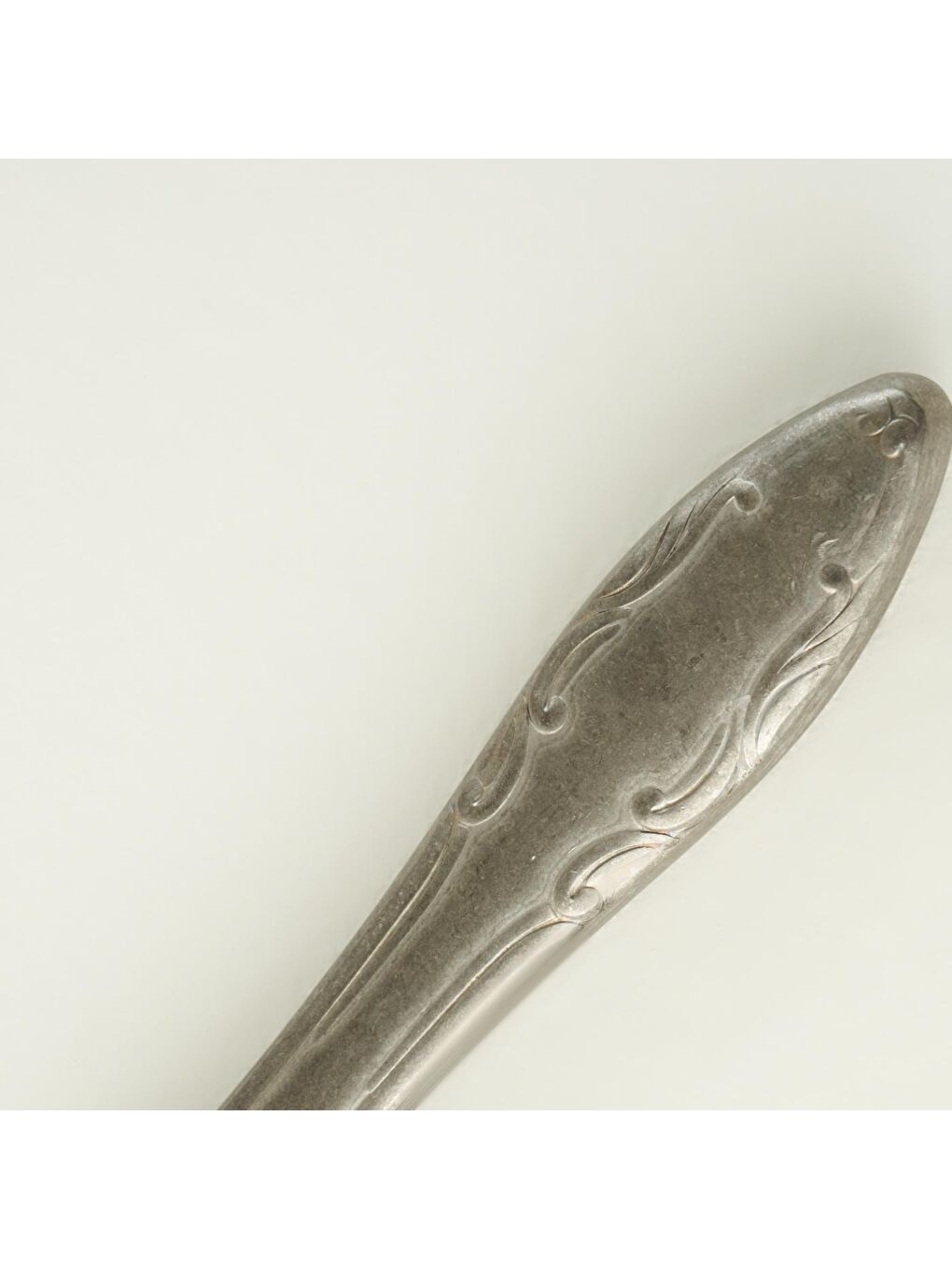 Bella Maison Gri Vintage 18 Parça 6 Kişilik Tatlı Çatal Kaşık Bıçak Takımı Silver - 5