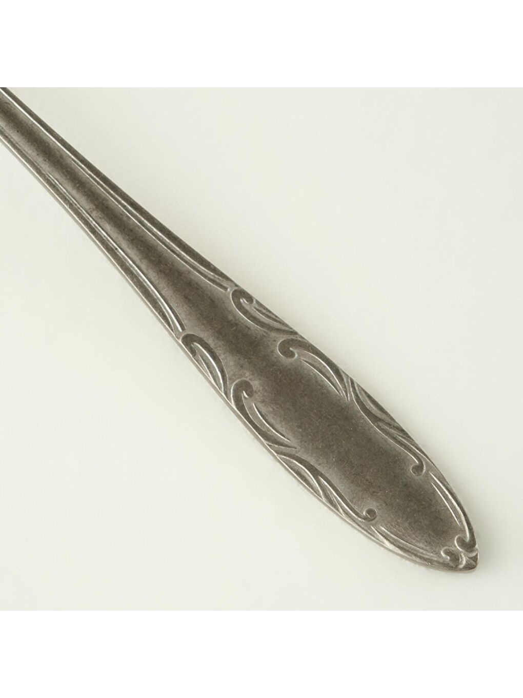 Bella Maison Gri Vintage 18 Parça 6 Kişilik Yemek Çatal Kaşık Bıçak Takımı Silver - 5