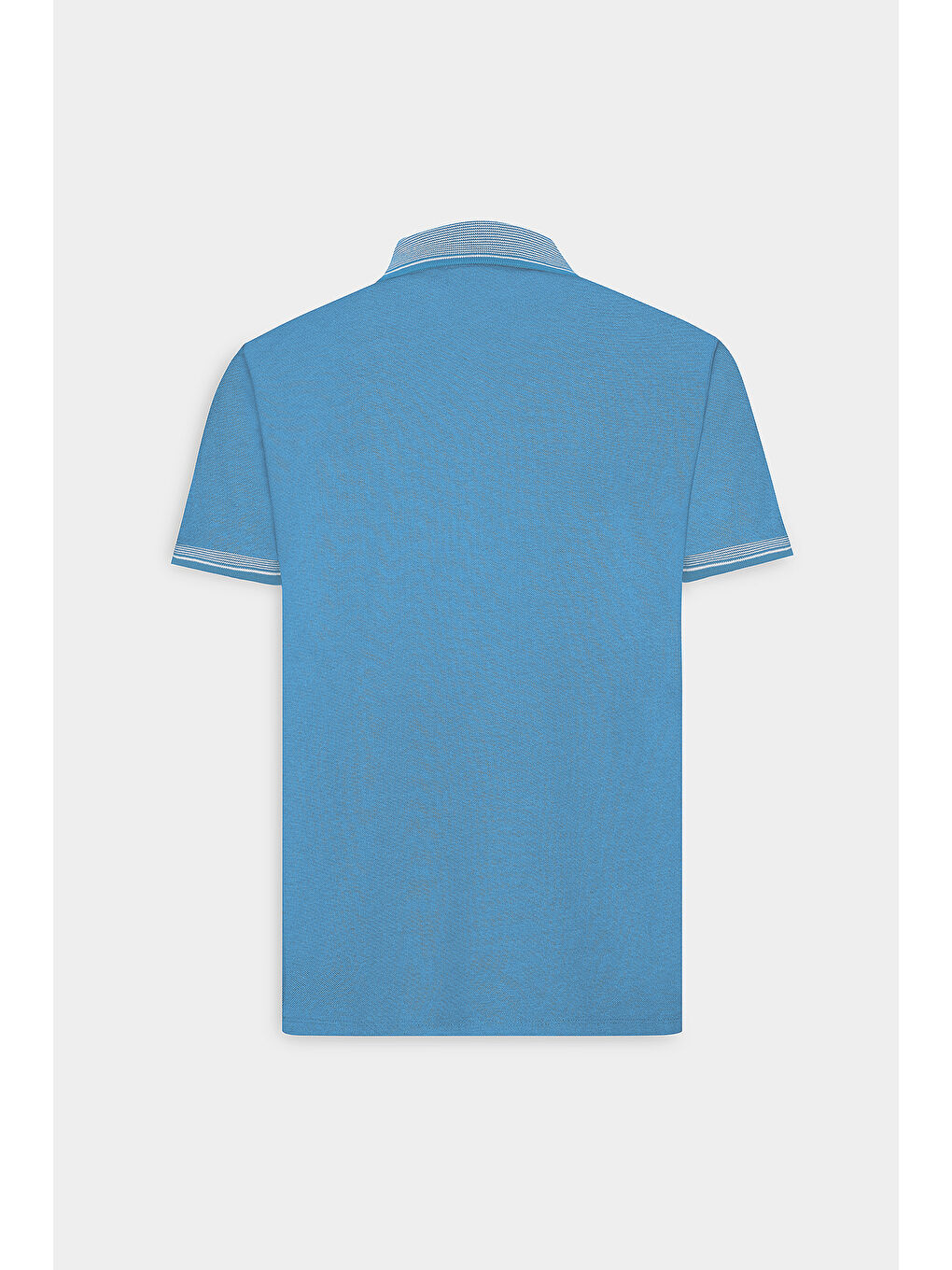 Mavi Erkek Saks-Beyaz Slim Fit Dar Kesim Kıvrılmaz Polo Yaka Kısa Kollu Tişört-10