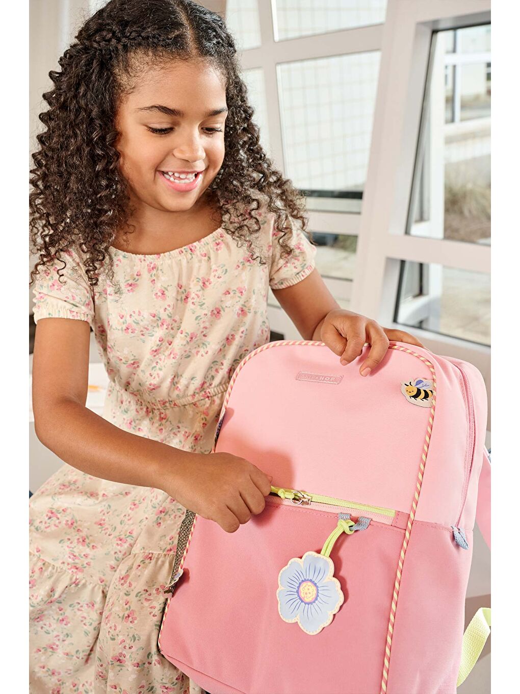 Karışık Wander Çocuk Sırt Çantası Kır Çiçeği-3