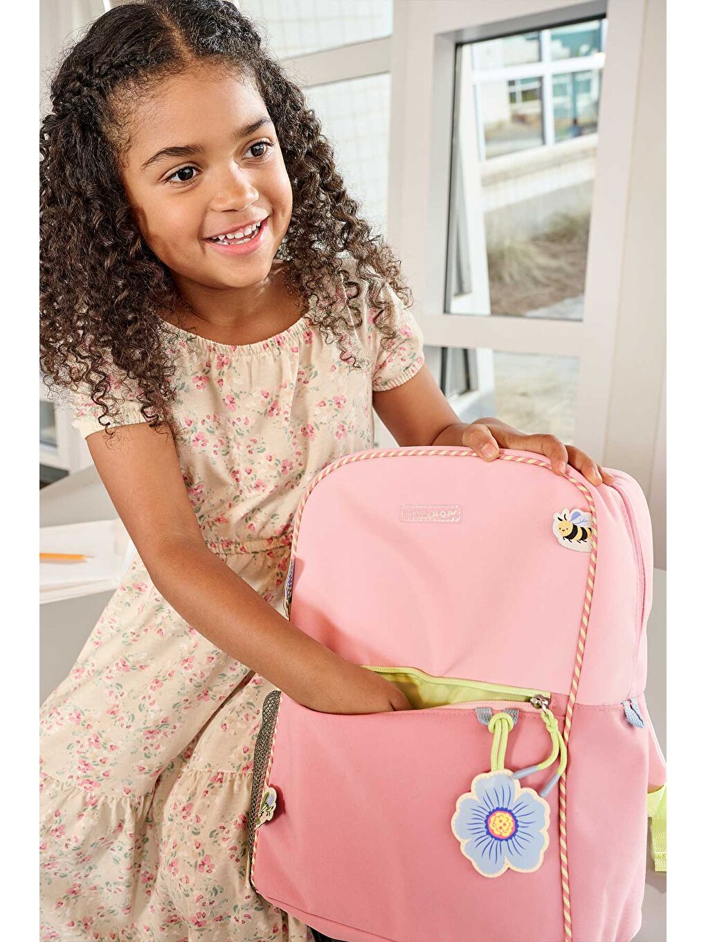 Karışık Wander Çocuk Sırt Çantası Kır Çiçeği-5