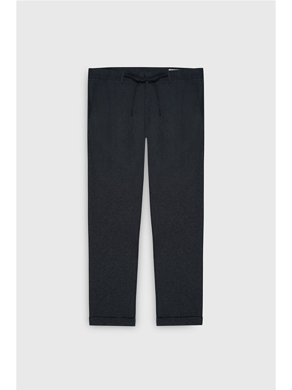 Erkek Antrasit Slim Fit Dar Kesim Mono Yaka Çizgili Takım Elbise-10