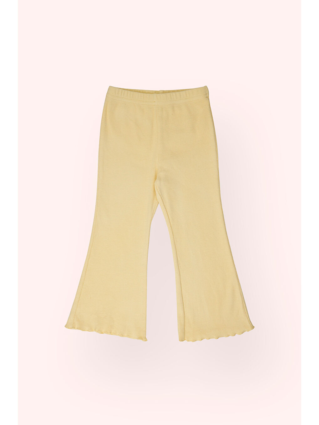 Kız Bebek Bol Paça Sarı Tayt