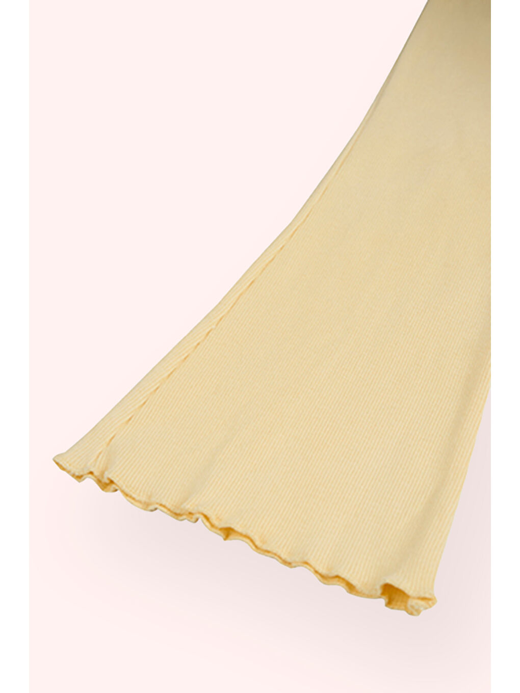 Kız Bebek Bol Paça Sarı Tayt-1