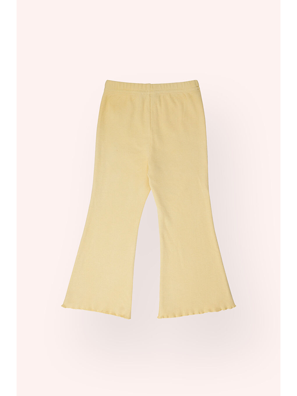 Kız Bebek Bol Paça Sarı Tayt-2