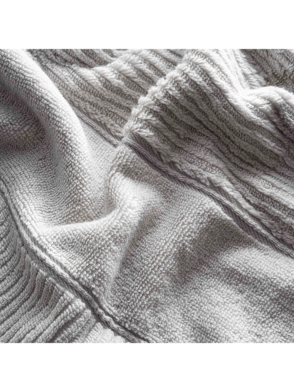 Eliza El Yüz Havlusu Gri 50x90 Cm-2