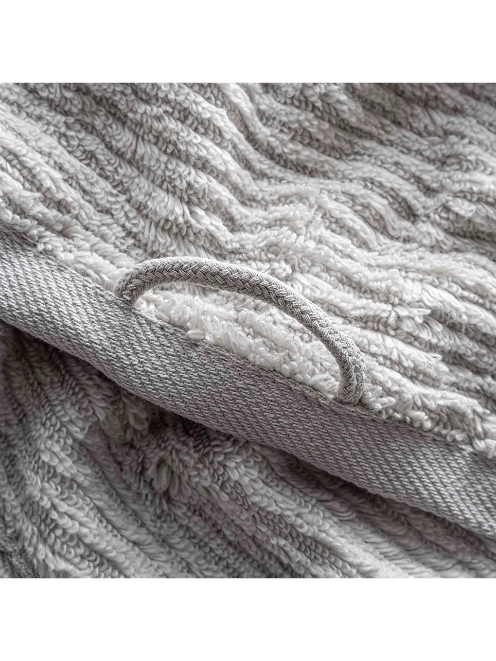 Eliza Banyo Havlusu Gri 80x150 Cm-1