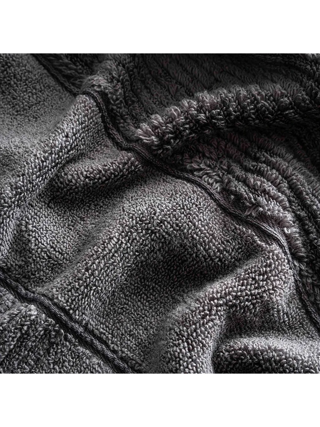 Eliza El Yüz Havlusu Antrasit 50x90 Cm-1