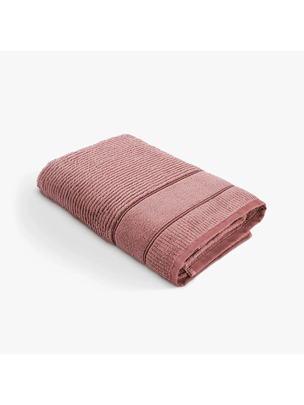 Pembe Eliza Banyo Havlusu Pudra 80x150 Cm