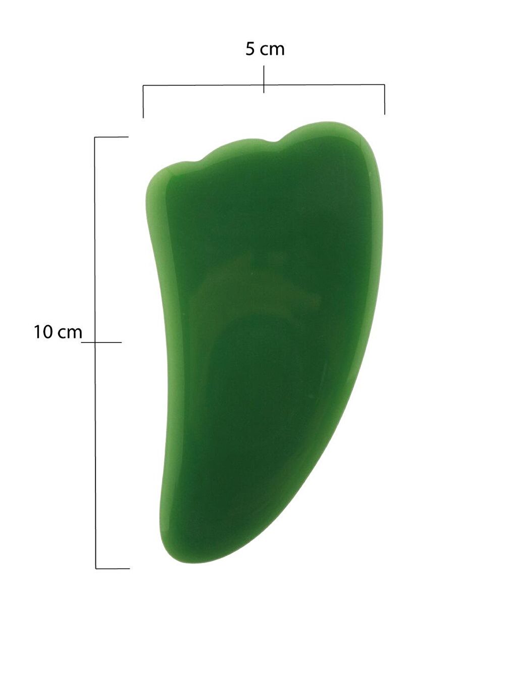 Aventurin Kalp ve Melek Kanadı İkili Guasha Yüz Masaj Taşı Face Guasha Premium-1