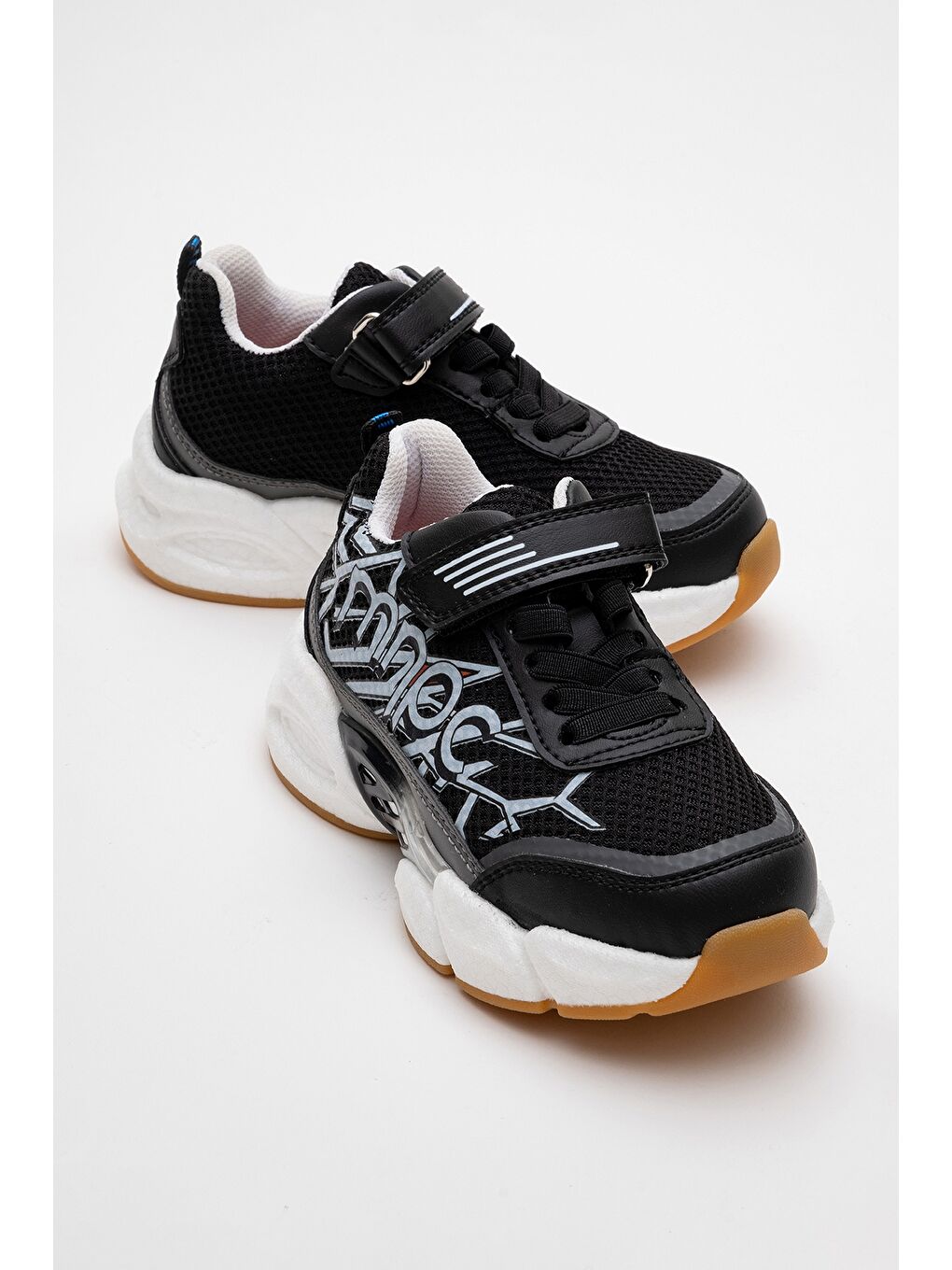 Erkek Çocuk Siyah Günlük Spor Ayakkabı