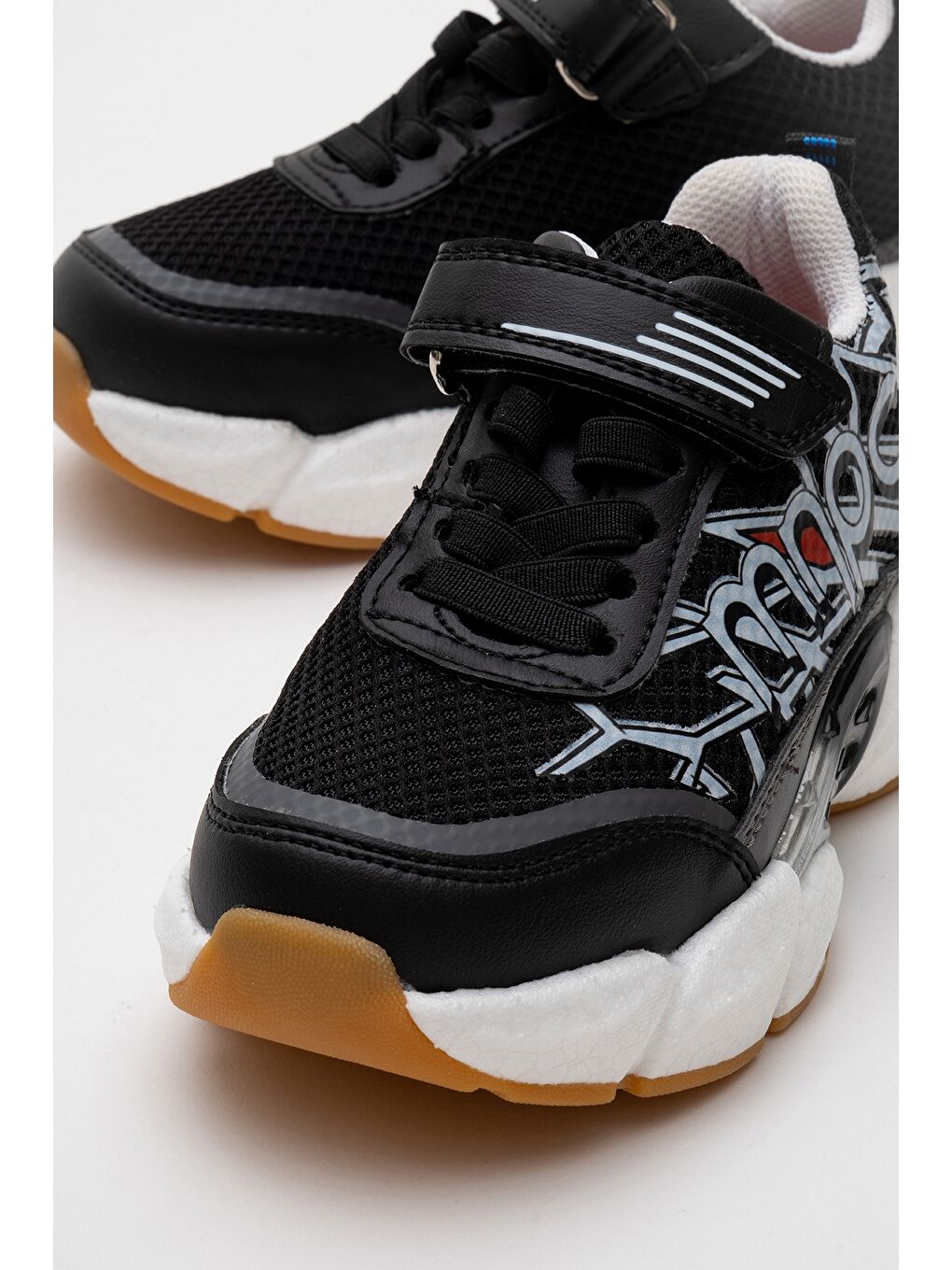 Erkek Çocuk Siyah Günlük Spor Ayakkabı-1