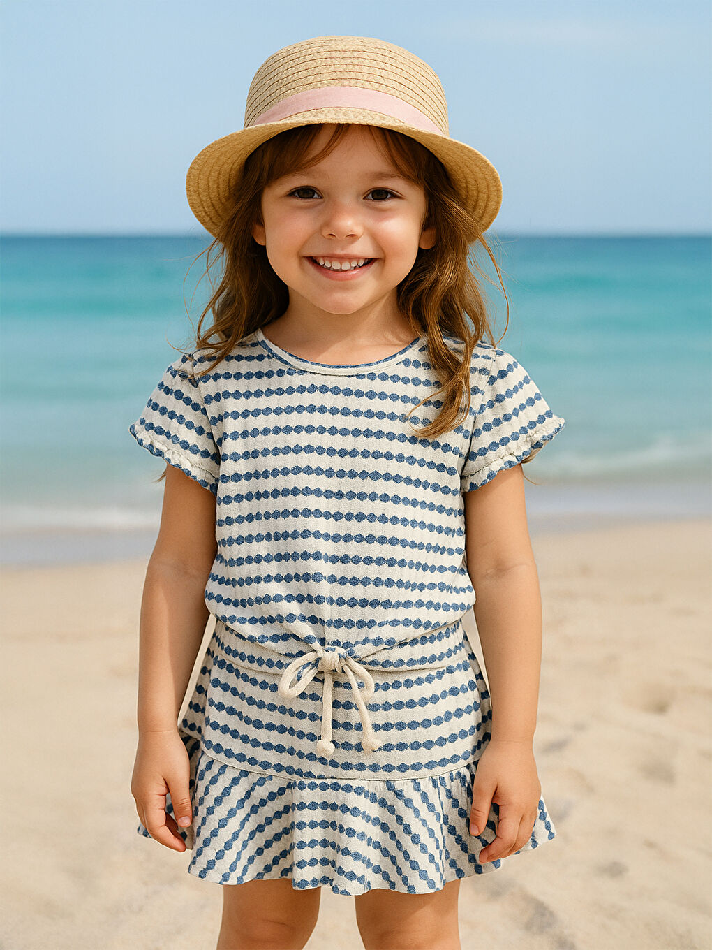 Girls Kız Çocuk Tişört 2-5 Yaş Element Mavisi