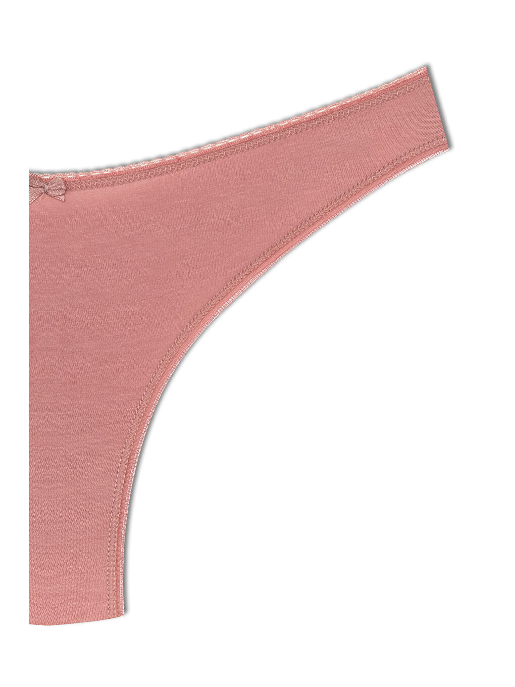 Kahverengi Pamuklu Yüksek Bel Brazil Kadın Külot 3'lü-5