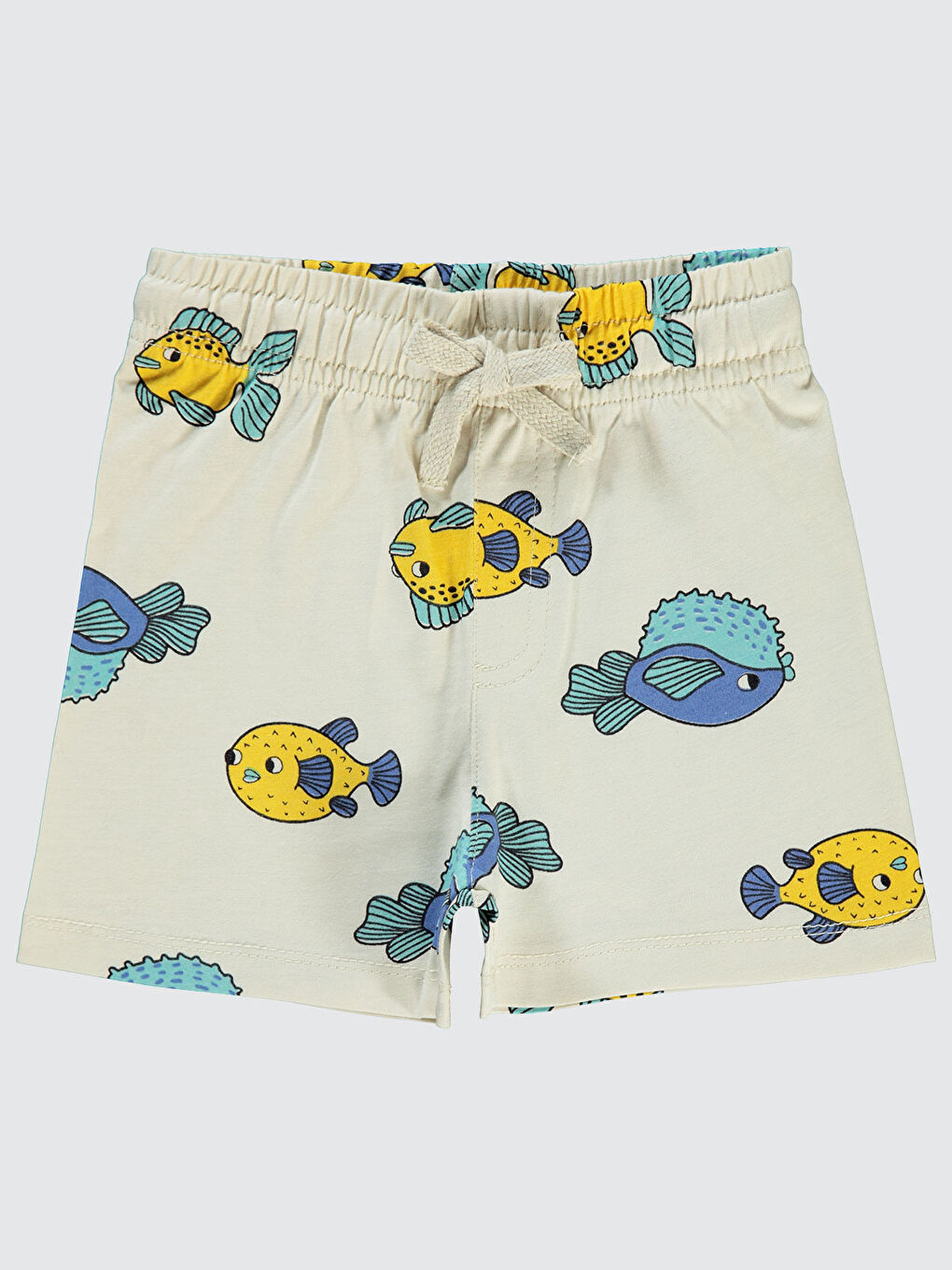 Bej Boys Erkek Çocuk Şort 2-5 Yaş Taş Rengi