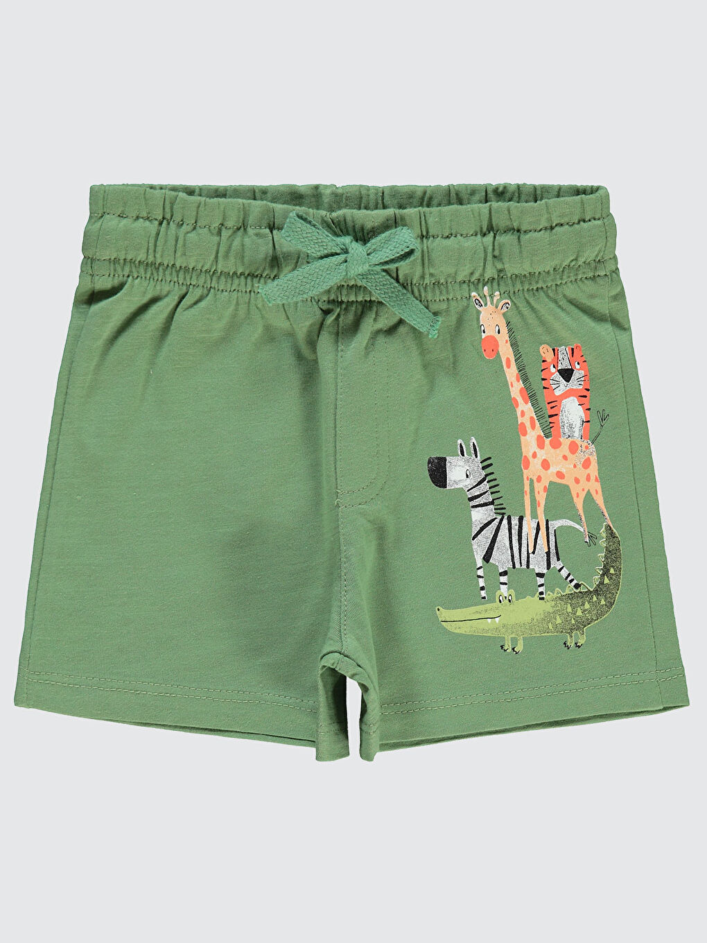 Boys Erkek Çocuk Şort 2-5 Yaş Açık Haki