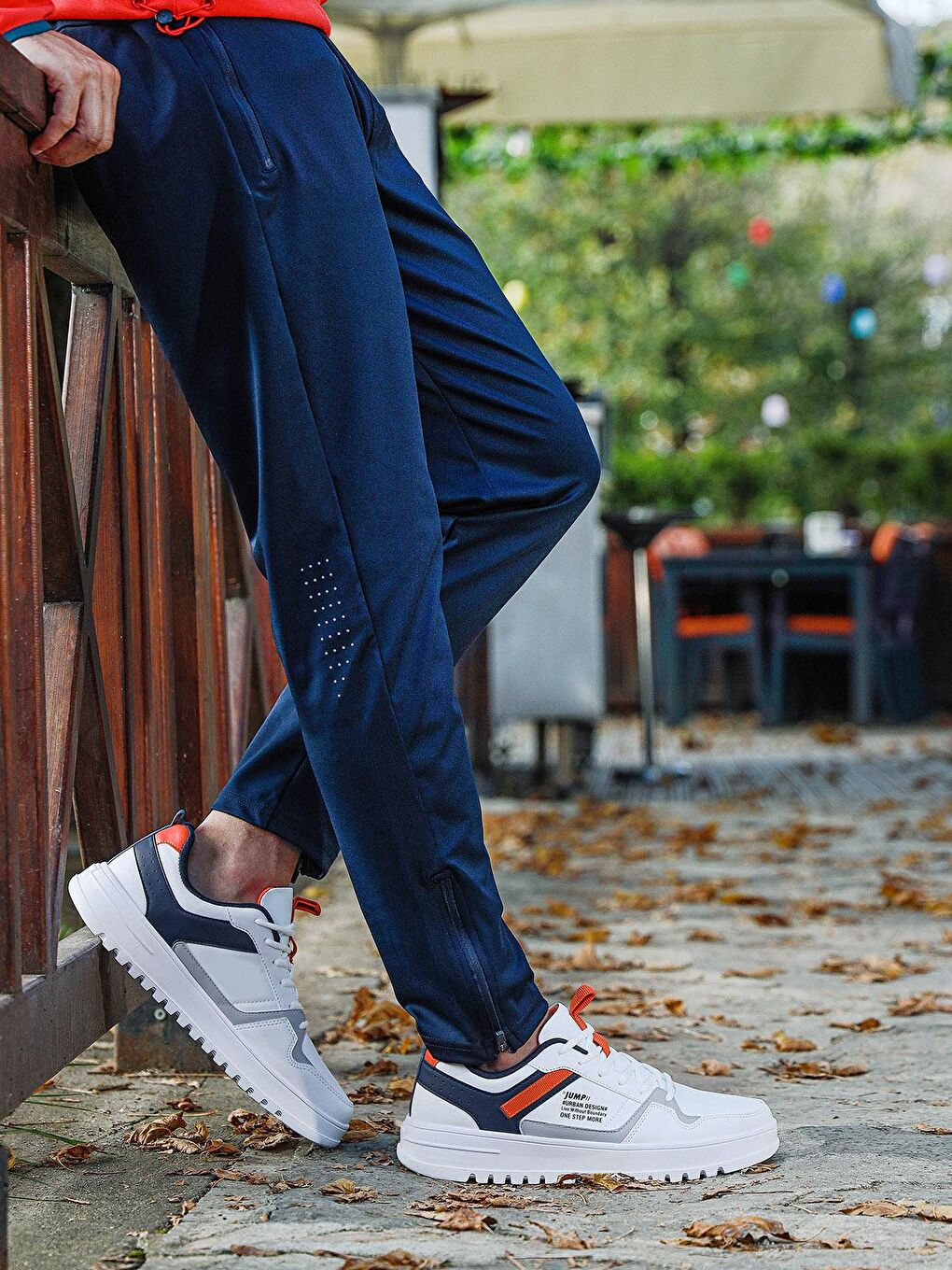 Beyaz Erkek Spor Ayakkabı-3