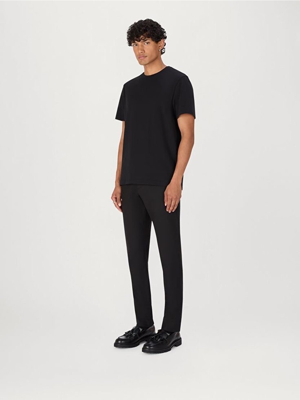 Haki Erkek Bisiklet Yaka Standart &regular Fit Tişort Spr25ts930