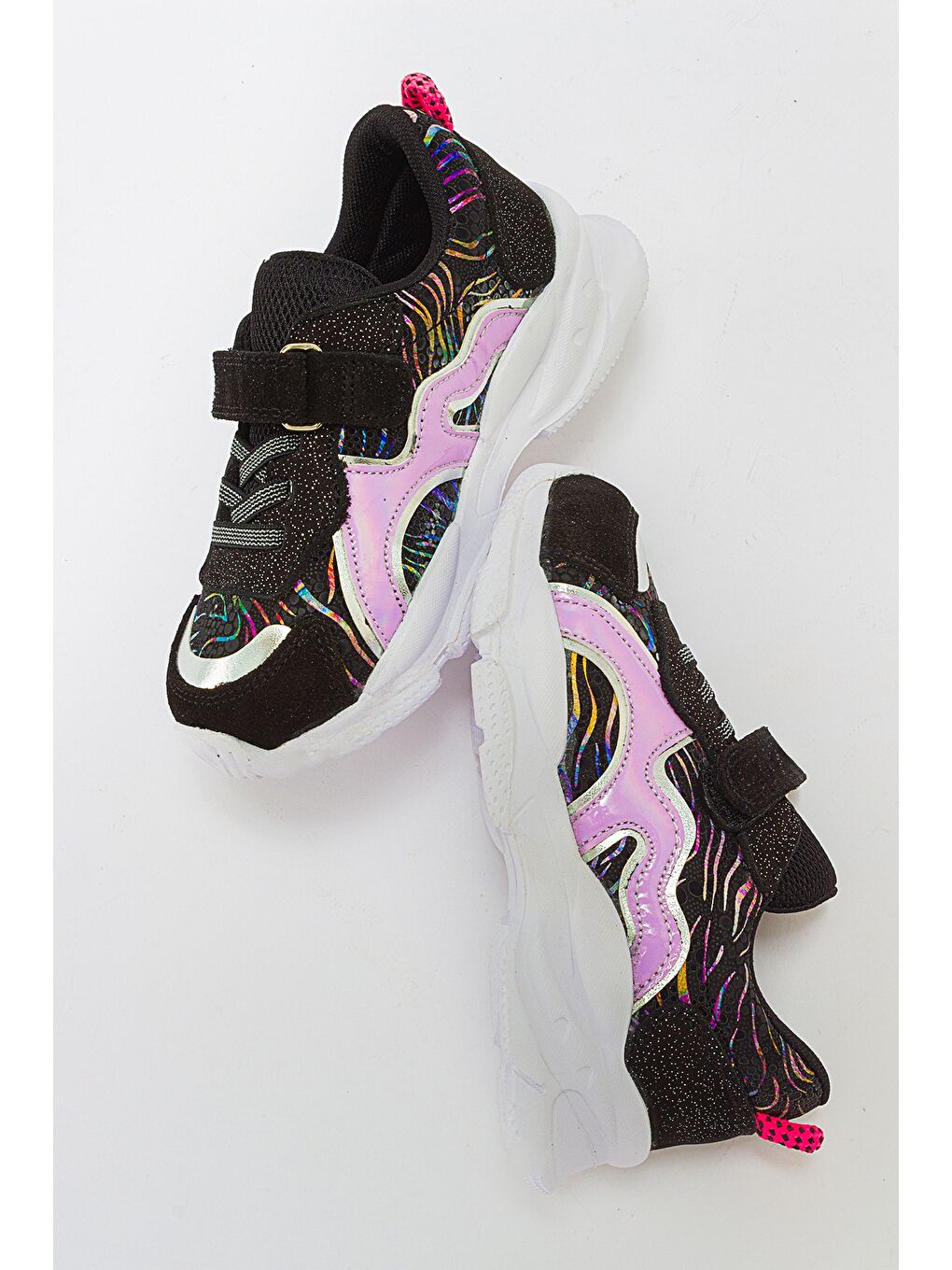 Kız Çocuk Siyah Hakiki Deri Anatomik Günlük Ayakkabı-3