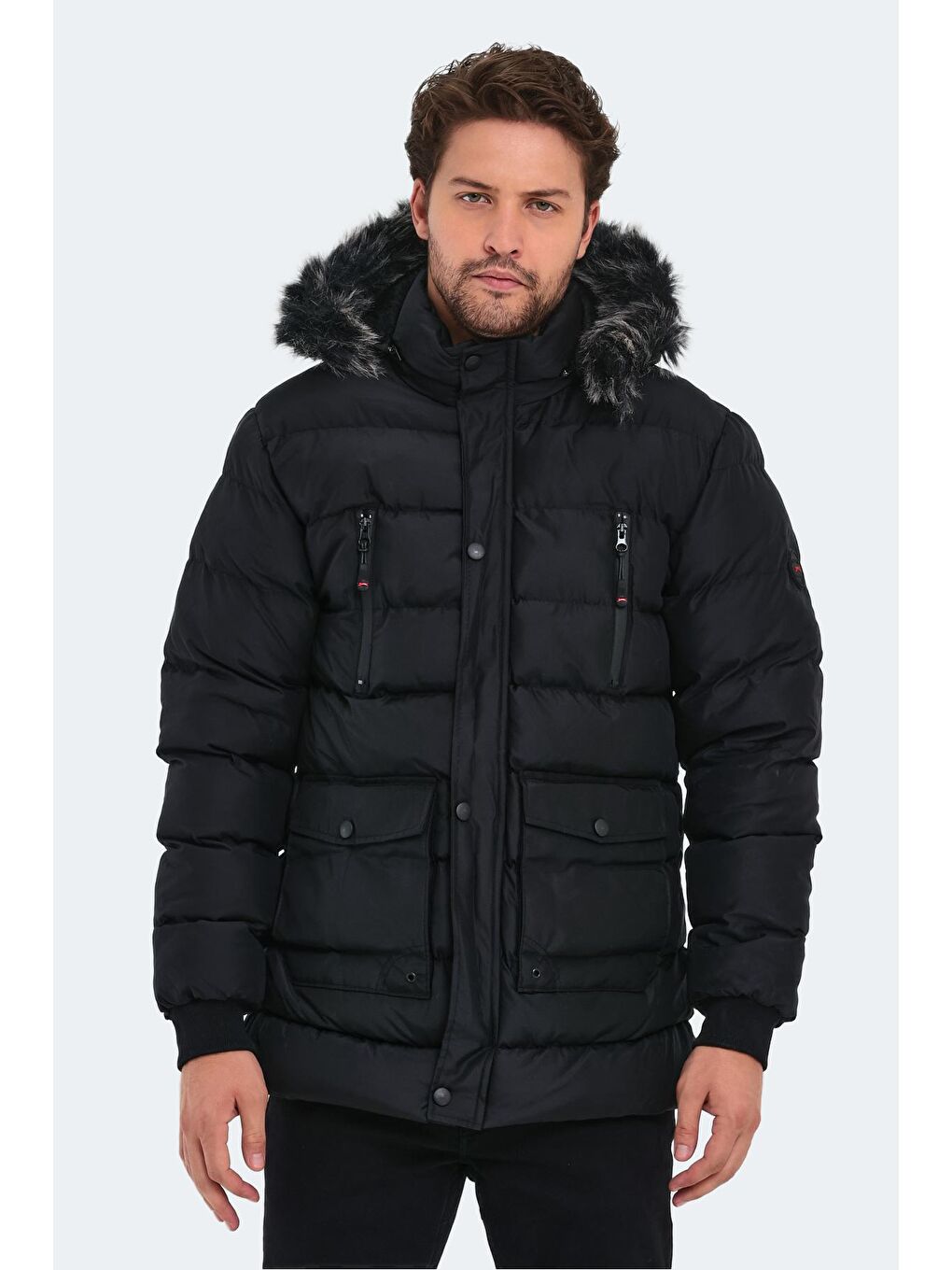 HARDMAN Erkek Mont Siyah