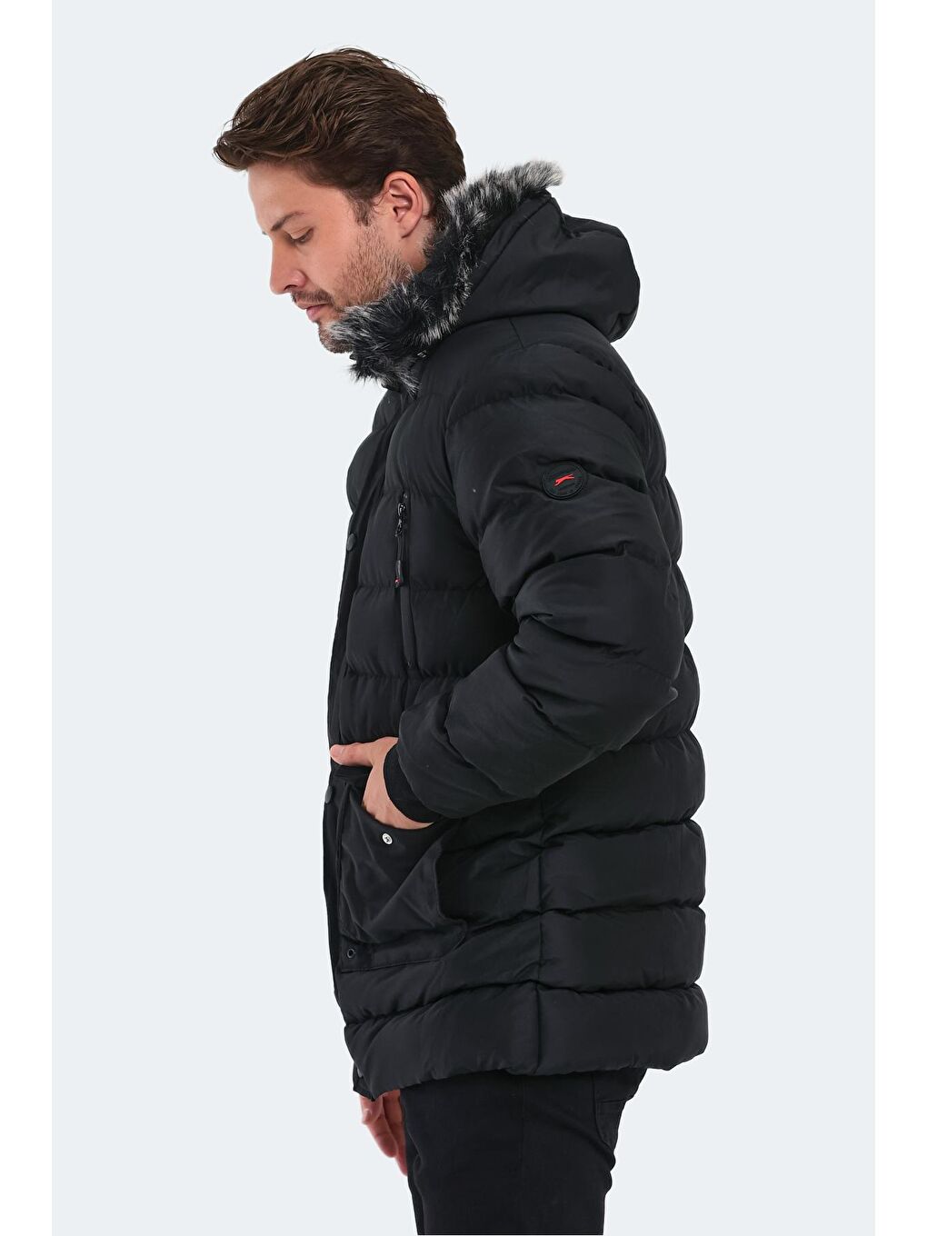 HARDMAN Erkek Mont Siyah-2