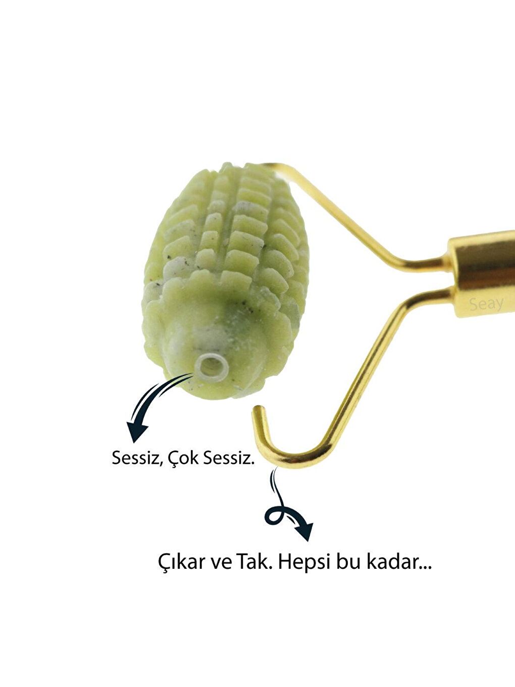 Yeşim Tırtıklı ve Düz Yeşim Roller & Yeşim Guasha Yüz Masaj Aleti Premium-1