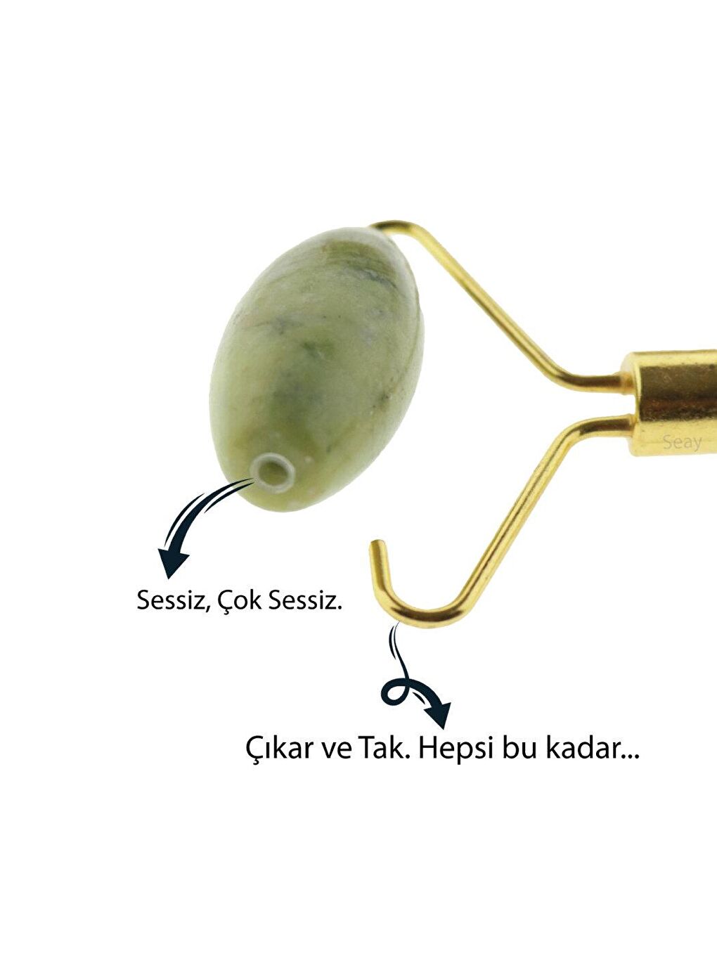 Yeşim Tırtıklı ve Düz Yeşim Roller & Yeşim Guasha Yüz Masaj Aleti Premium-2