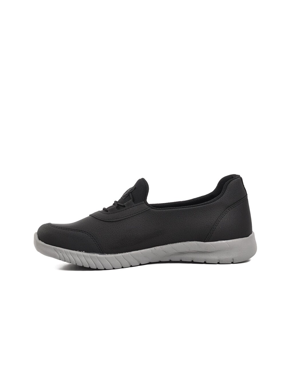 Siyah Buz Kadın Geniş Kalıp Sneaker Ayakkabı 575-24k-1