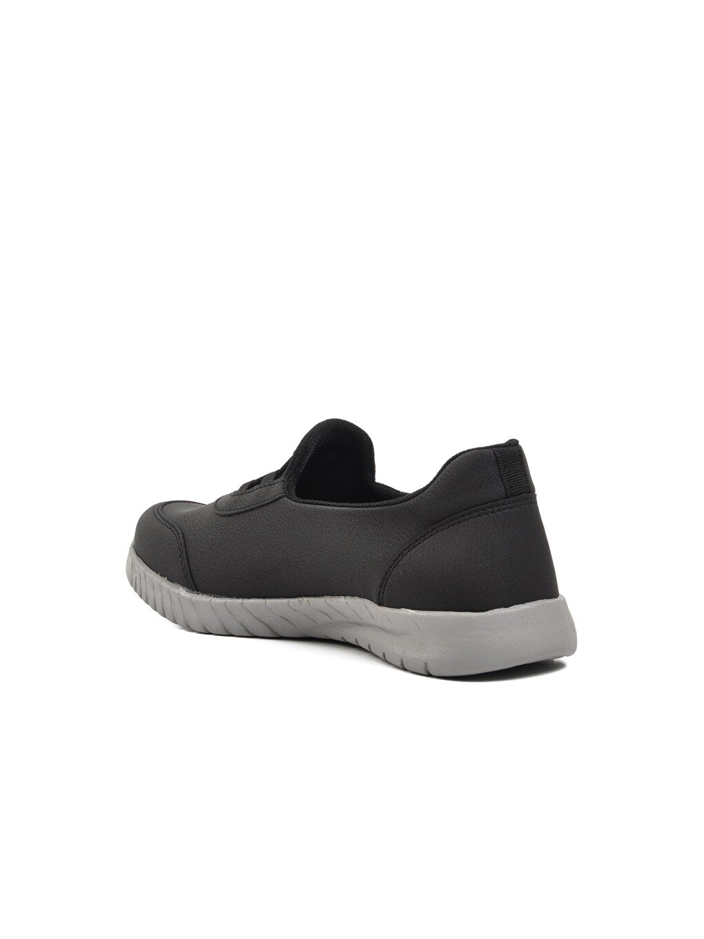Siyah Buz Kadın Geniş Kalıp Sneaker Ayakkabı 575-24k-3
