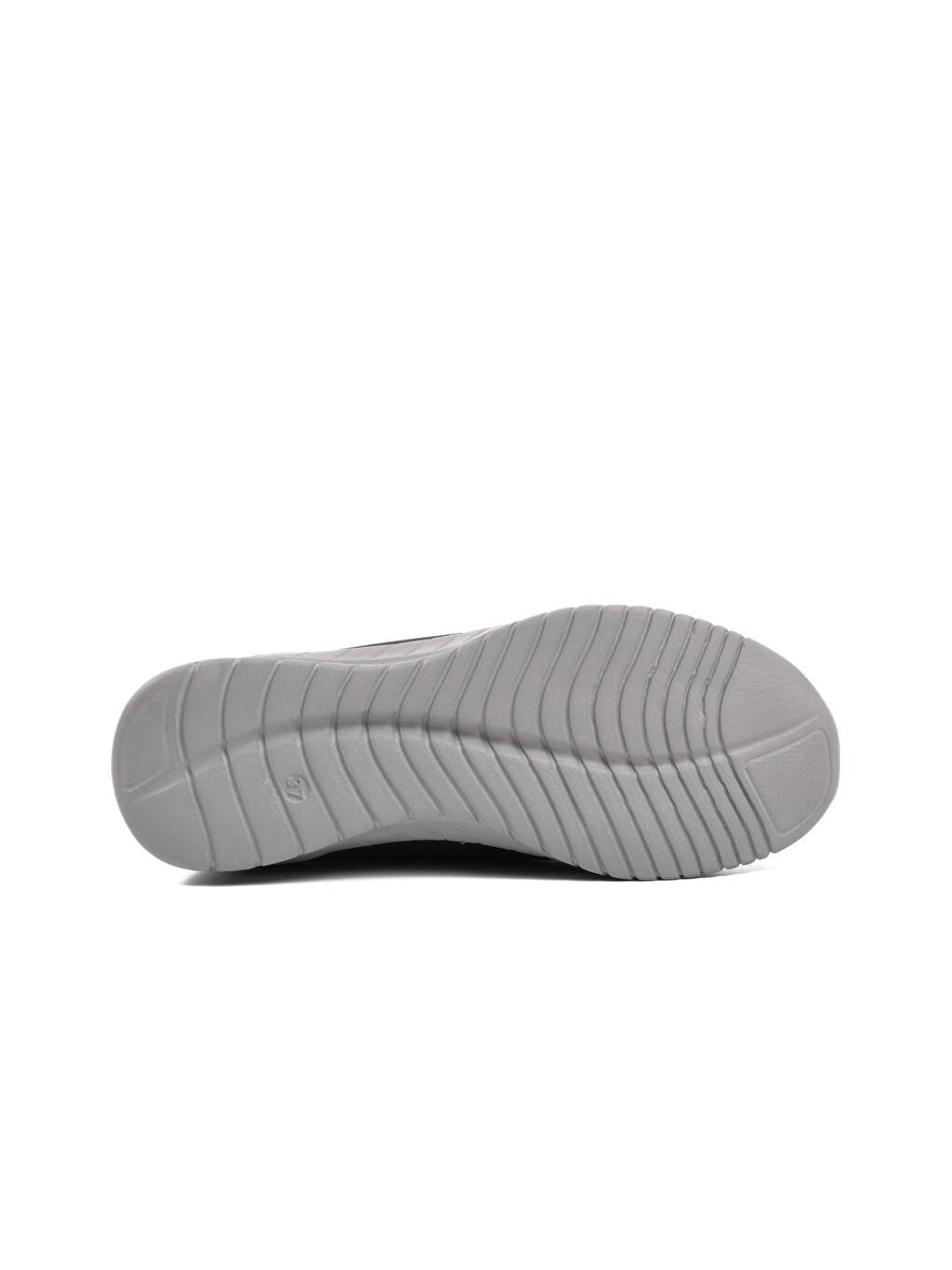 Siyah Buz Kadın Geniş Kalıp Sneaker Ayakkabı 575-24k-4