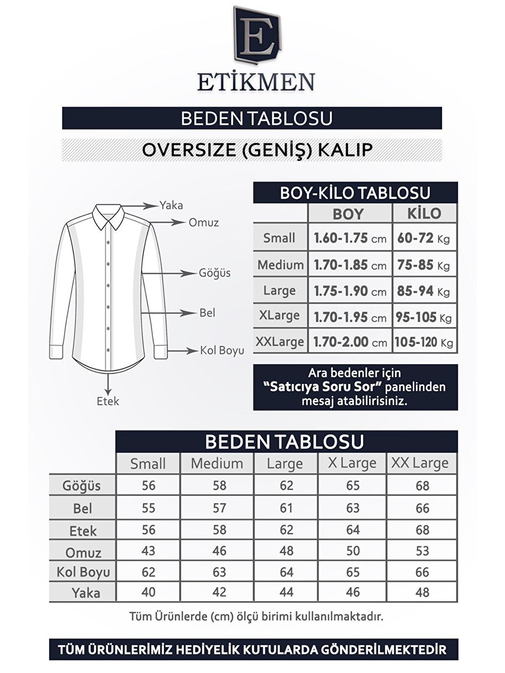 Gri Beyaz Geçişli Oversize (Geniş Kalıp) Kalın %100 Pamuk Erkek Oduncu Gömlek-3