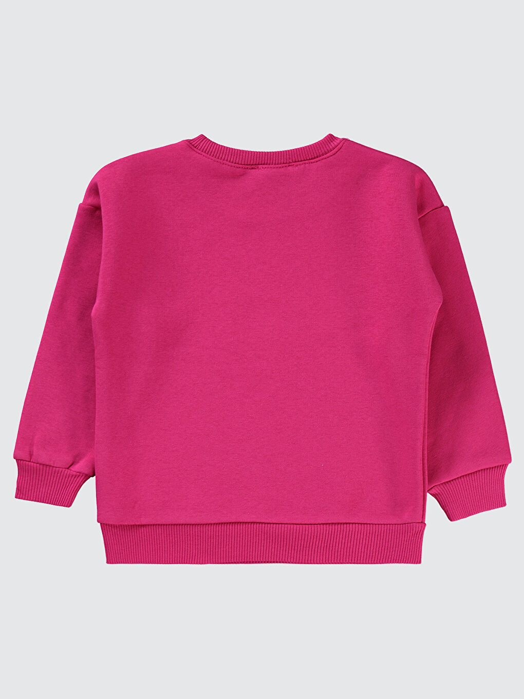 Girls Kız Çocuk Sweatshirt 2-5 Yaş Fuşya-1