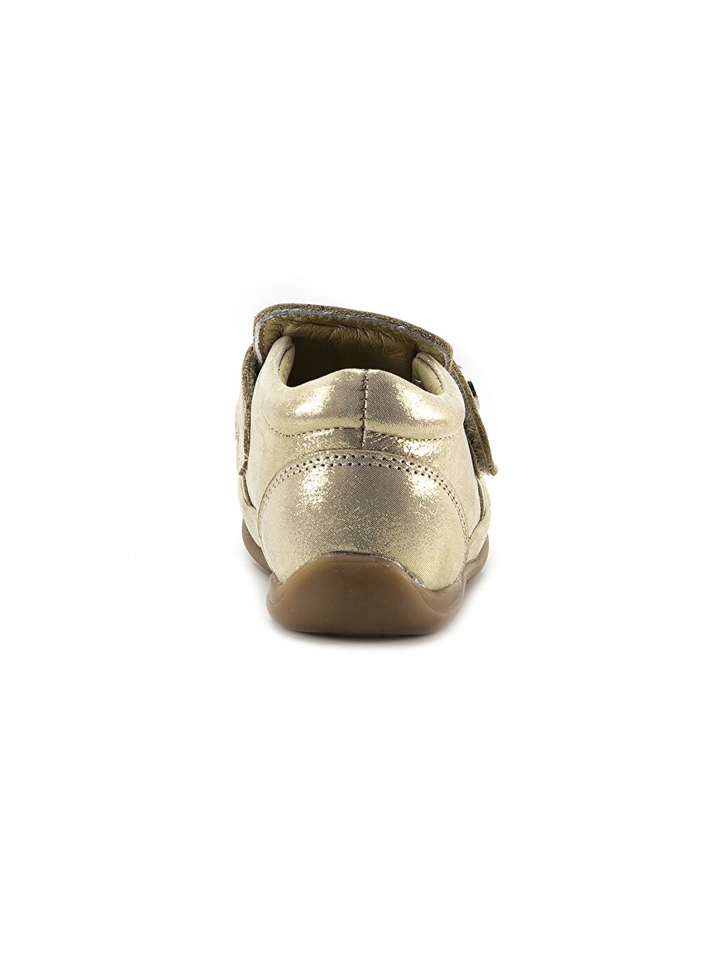 Kız Çocuk Bej Simli Deri Ortopedik Destekli İlk Adım Bot-3