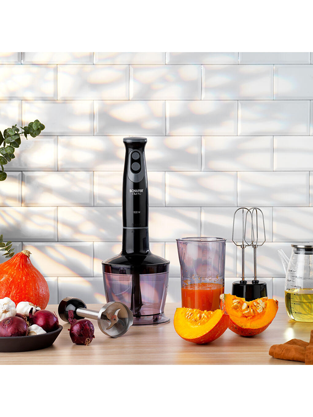 Chef Pro El Blender Seti-Siyah-2