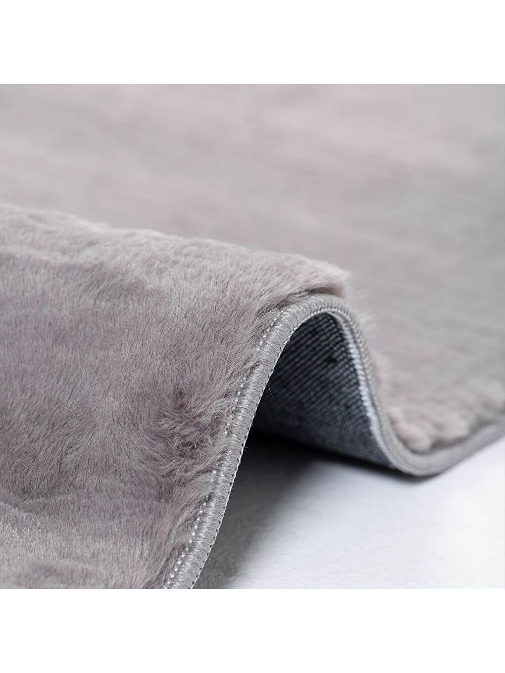 Soft Kürk Halı 160x230 Antrasit-1